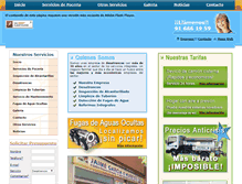 Tablet Screenshot of desatrancosenmadrid.info