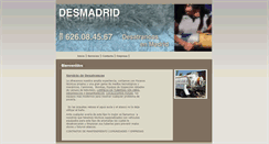 Desktop Screenshot of desatrancosenmadrid.net